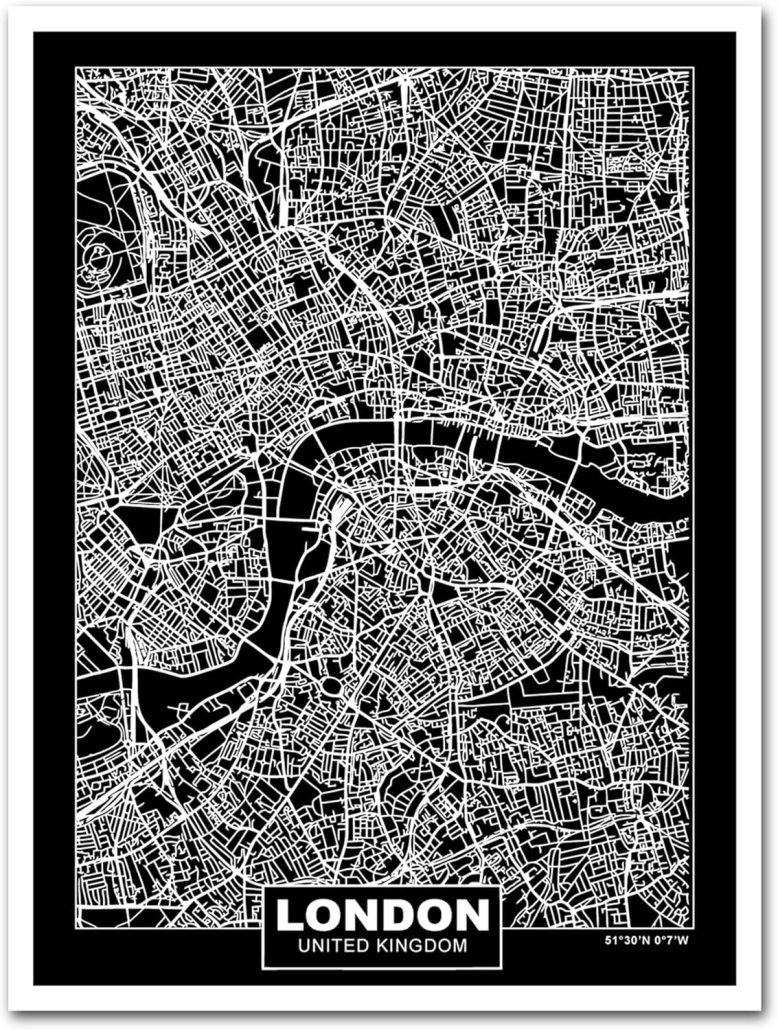 city map idea regalo