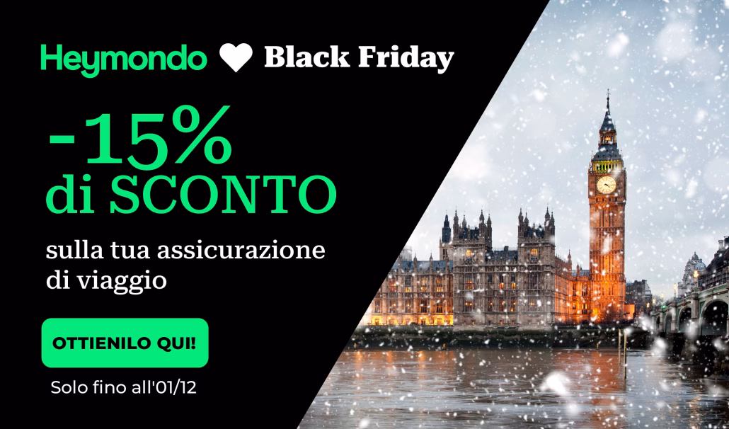 black friday viaggi 2025