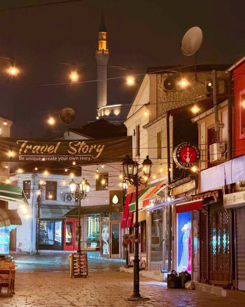 Old Bazaar skopje notte