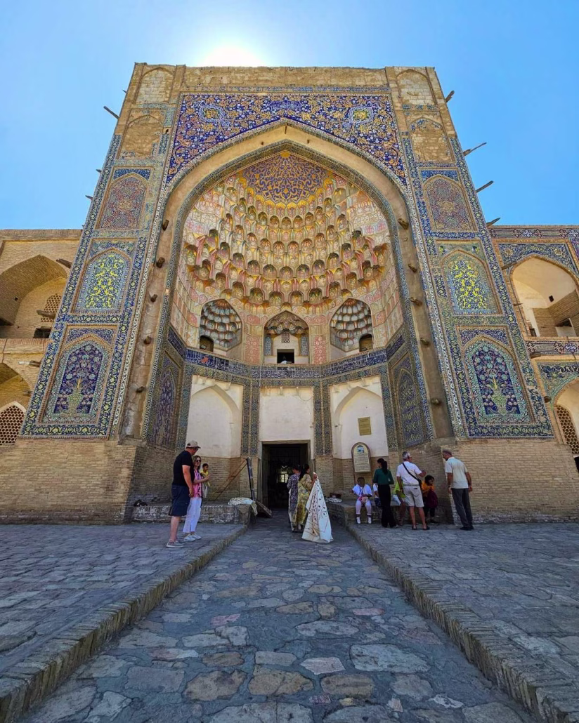 madrasa Abdulaziz Khan bukhara uzbekistan