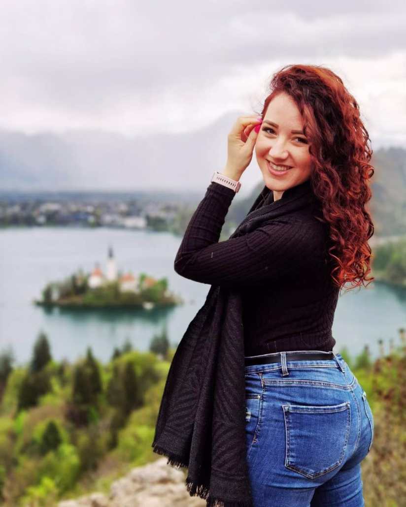 vista alto lado bled Ojstrica